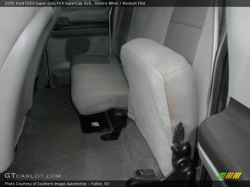 Oxford White / Medium Flint 2005 Ford F350 Super Duty FX4 SuperCab 4x4