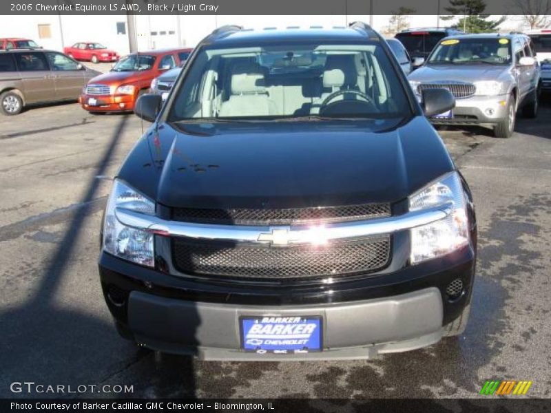Black / Light Gray 2006 Chevrolet Equinox LS AWD