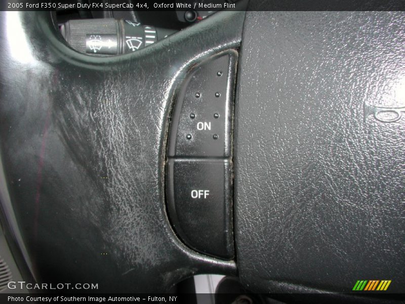 Oxford White / Medium Flint 2005 Ford F350 Super Duty FX4 SuperCab 4x4