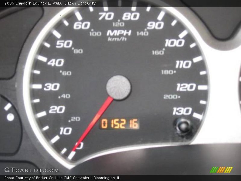 Black / Light Gray 2006 Chevrolet Equinox LS AWD
