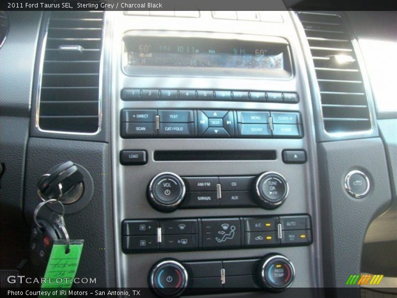 Sterling Grey / Charcoal Black 2011 Ford Taurus SEL