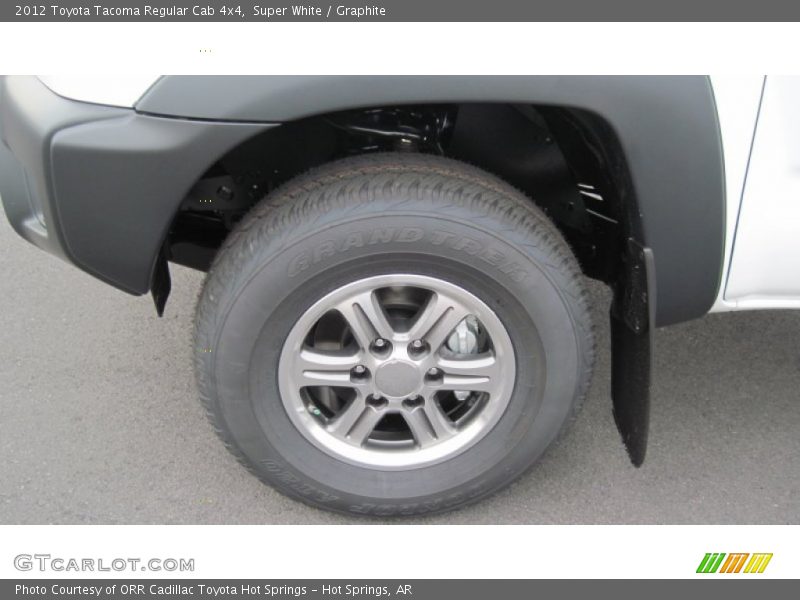 Super White / Graphite 2012 Toyota Tacoma Regular Cab 4x4