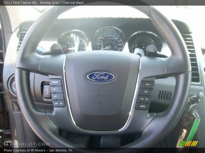 Sterling Grey / Charcoal Black 2011 Ford Taurus SEL