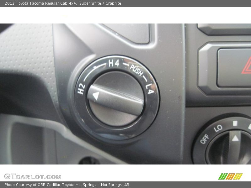 Super White / Graphite 2012 Toyota Tacoma Regular Cab 4x4