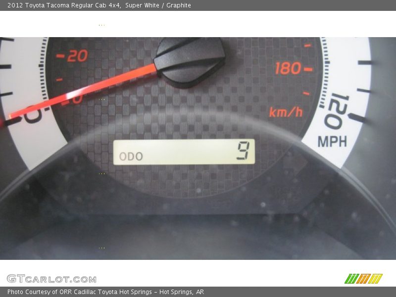 Super White / Graphite 2012 Toyota Tacoma Regular Cab 4x4