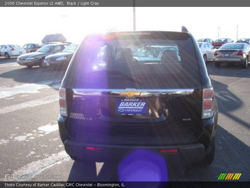 Black / Light Gray 2006 Chevrolet Equinox LS AWD