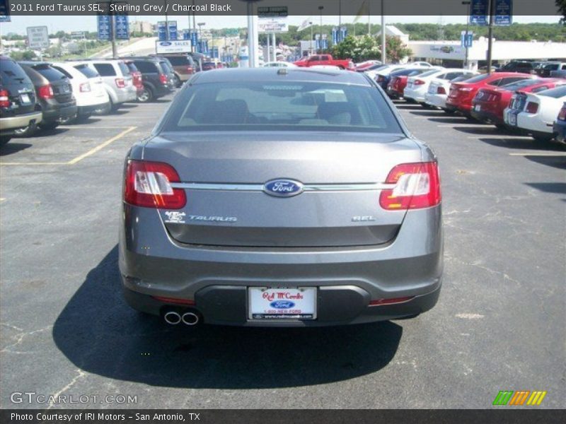 Sterling Grey / Charcoal Black 2011 Ford Taurus SEL