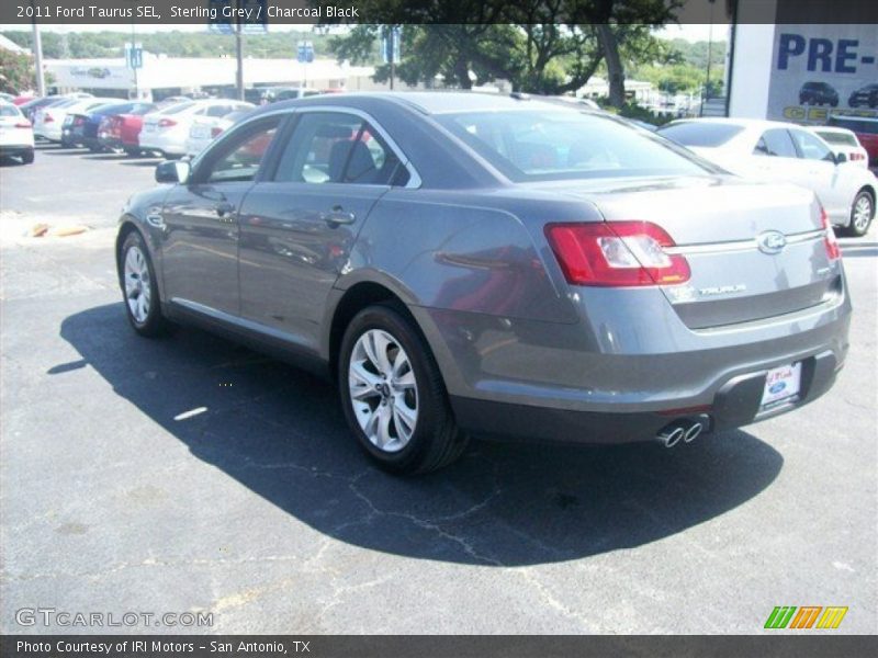 Sterling Grey / Charcoal Black 2011 Ford Taurus SEL