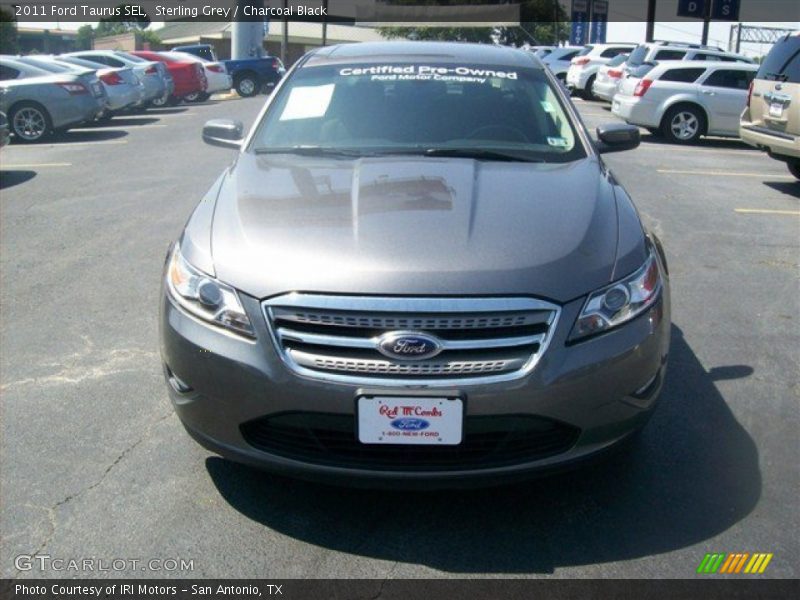 Sterling Grey / Charcoal Black 2011 Ford Taurus SEL