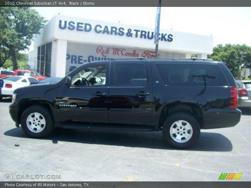 Black / Ebony 2010 Chevrolet Suburban LT 4x4