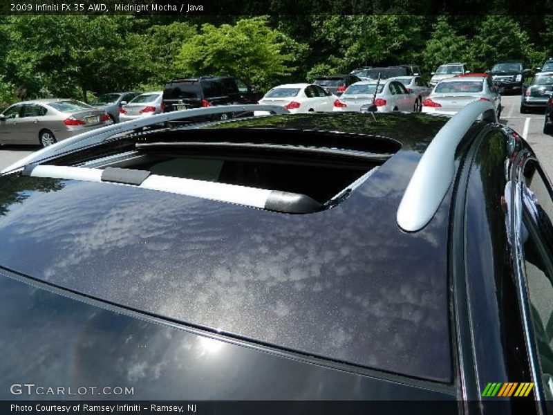 Midnight Mocha / Java 2009 Infiniti FX 35 AWD