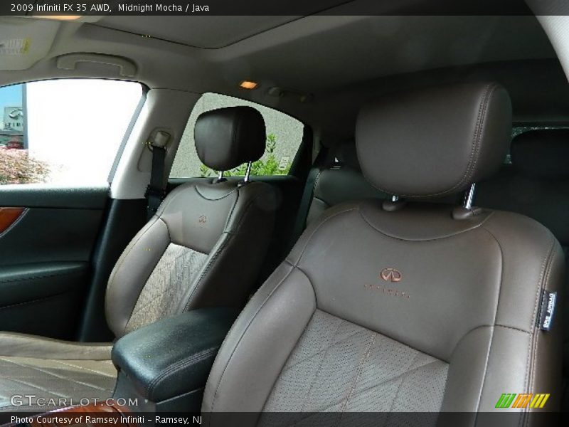 Midnight Mocha / Java 2009 Infiniti FX 35 AWD