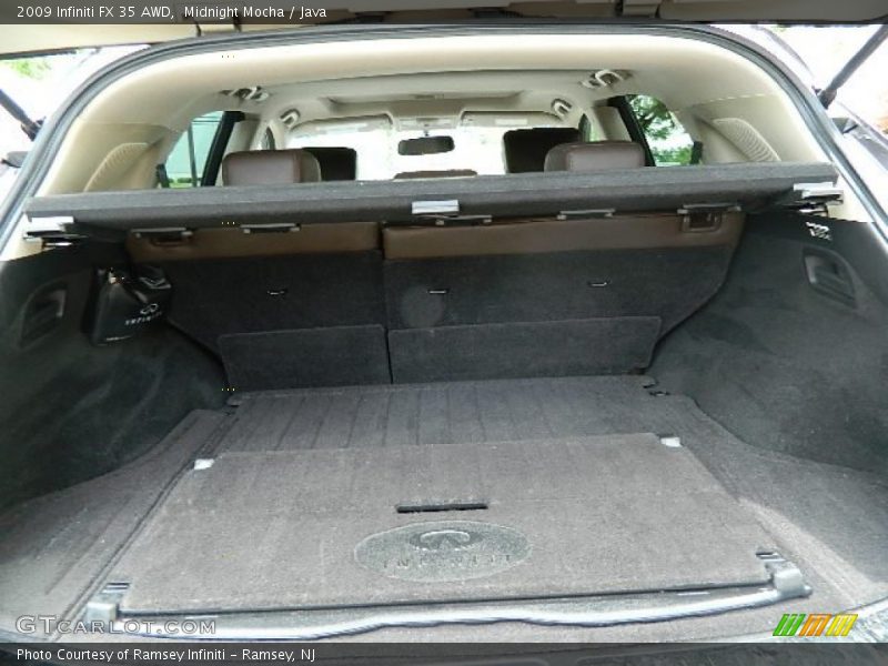 Midnight Mocha / Java 2009 Infiniti FX 35 AWD