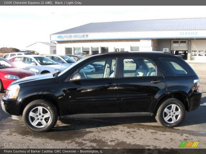 Black / Light Gray 2006 Chevrolet Equinox LS AWD