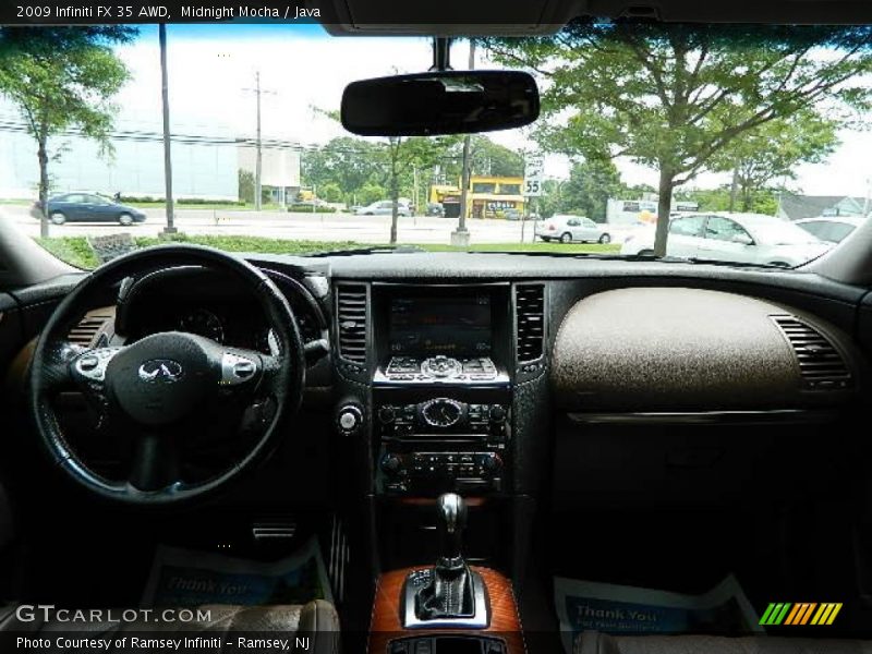 Midnight Mocha / Java 2009 Infiniti FX 35 AWD