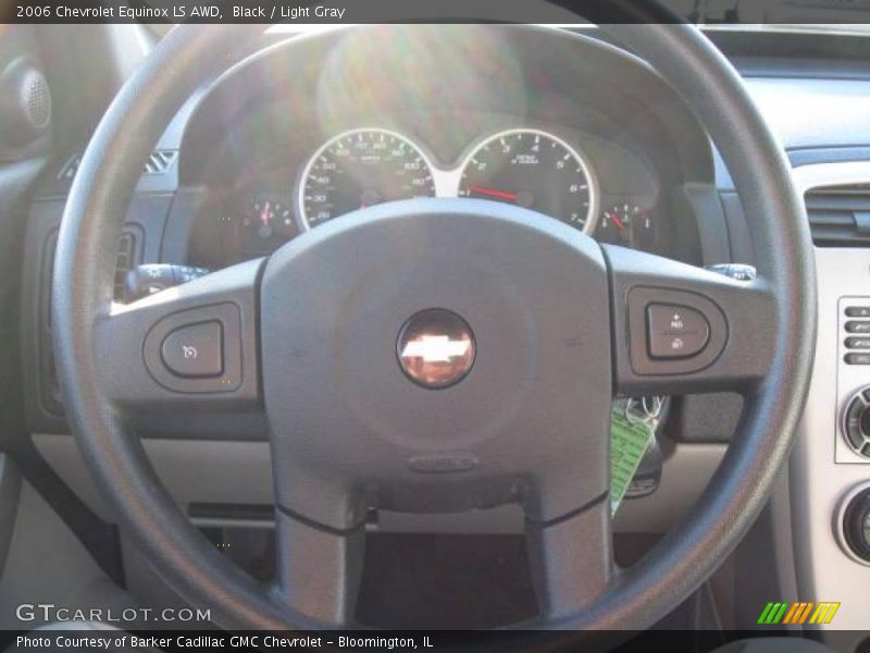 Black / Light Gray 2006 Chevrolet Equinox LS AWD