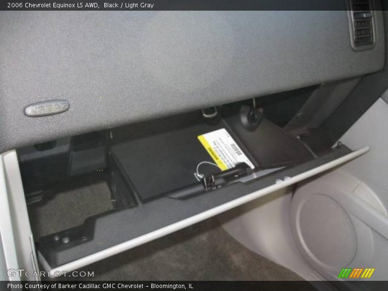 Black / Light Gray 2006 Chevrolet Equinox LS AWD
