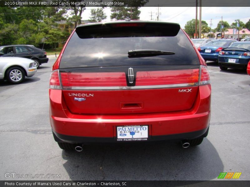 Red Candy Metallic / Medium Light Stone 2010 Lincoln MKX FWD