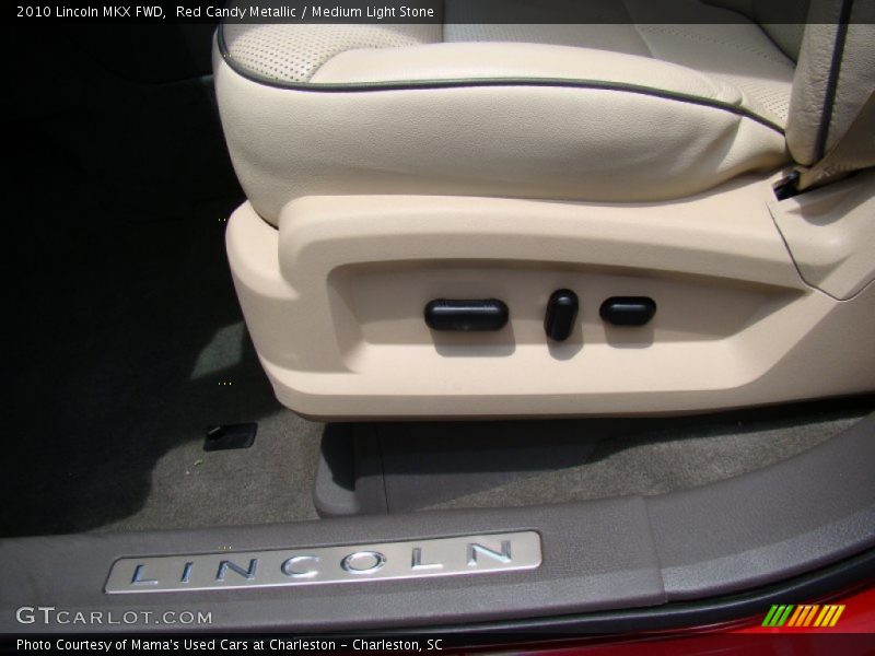 Red Candy Metallic / Medium Light Stone 2010 Lincoln MKX FWD