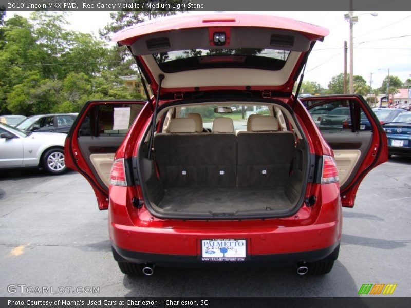 Red Candy Metallic / Medium Light Stone 2010 Lincoln MKX FWD