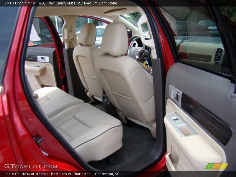 Red Candy Metallic / Medium Light Stone 2010 Lincoln MKX FWD