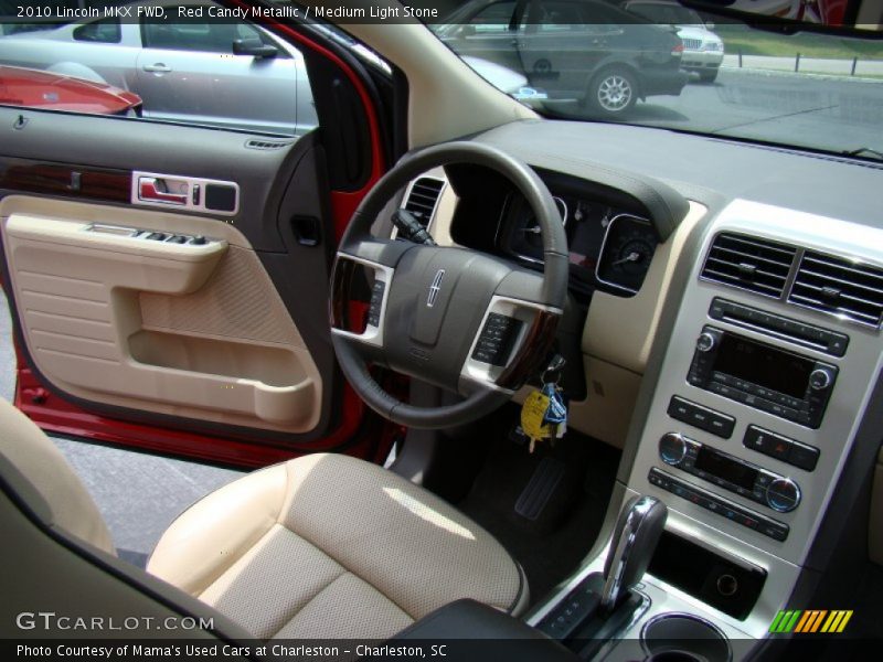 Red Candy Metallic / Medium Light Stone 2010 Lincoln MKX FWD