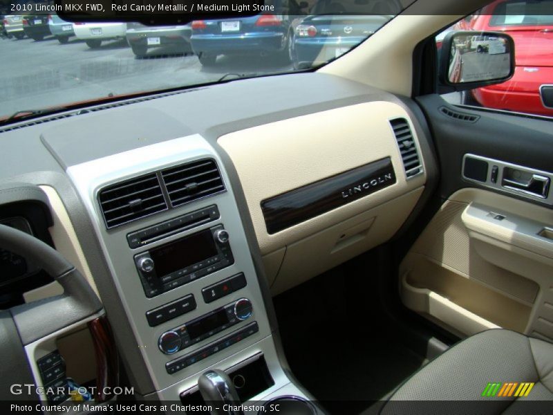 Red Candy Metallic / Medium Light Stone 2010 Lincoln MKX FWD