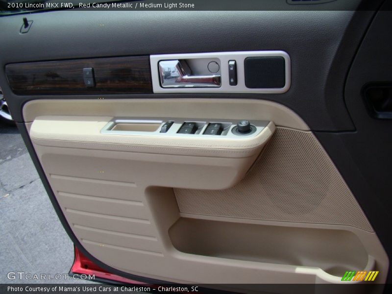 Red Candy Metallic / Medium Light Stone 2010 Lincoln MKX FWD