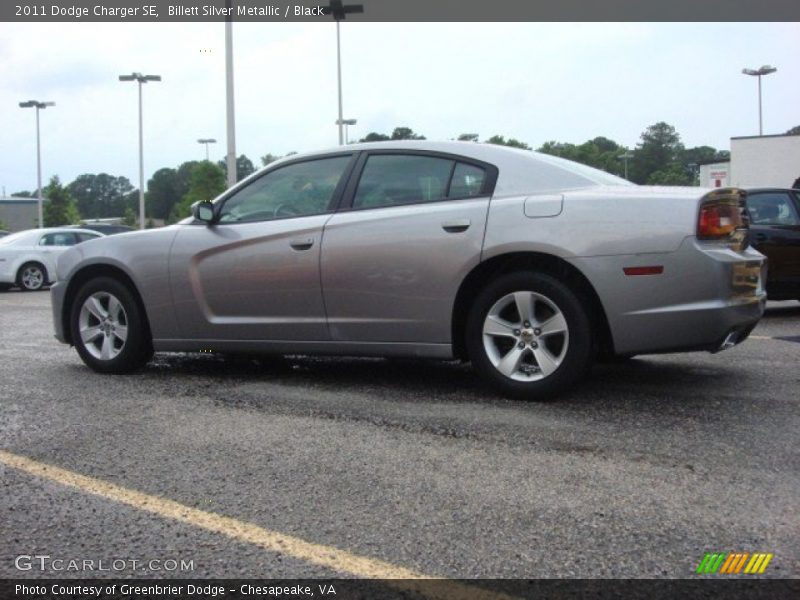 Billett Silver Metallic / Black 2011 Dodge Charger SE