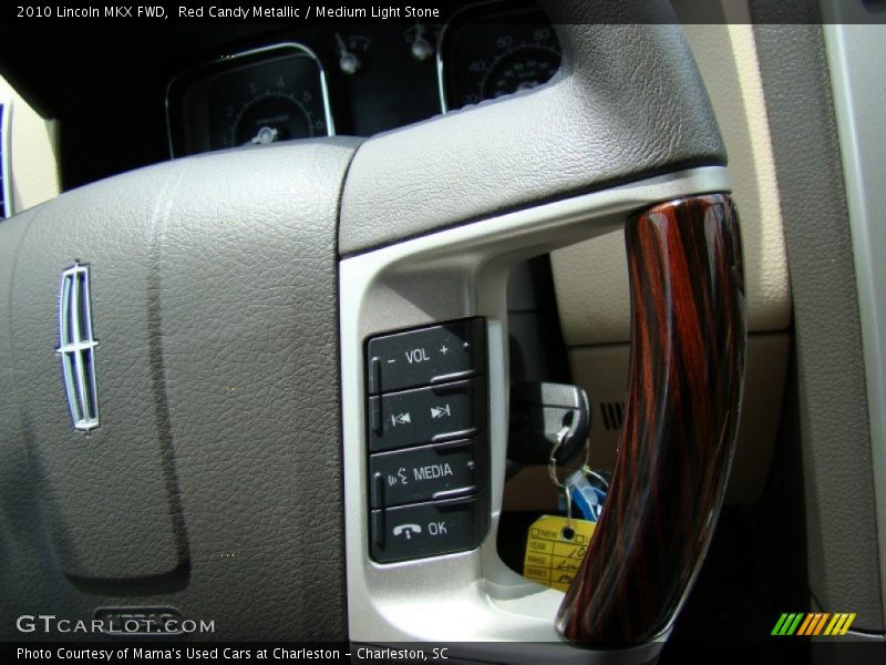 Red Candy Metallic / Medium Light Stone 2010 Lincoln MKX FWD
