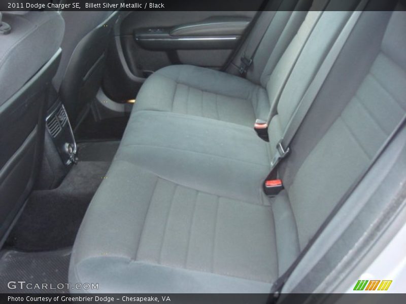 Billett Silver Metallic / Black 2011 Dodge Charger SE
