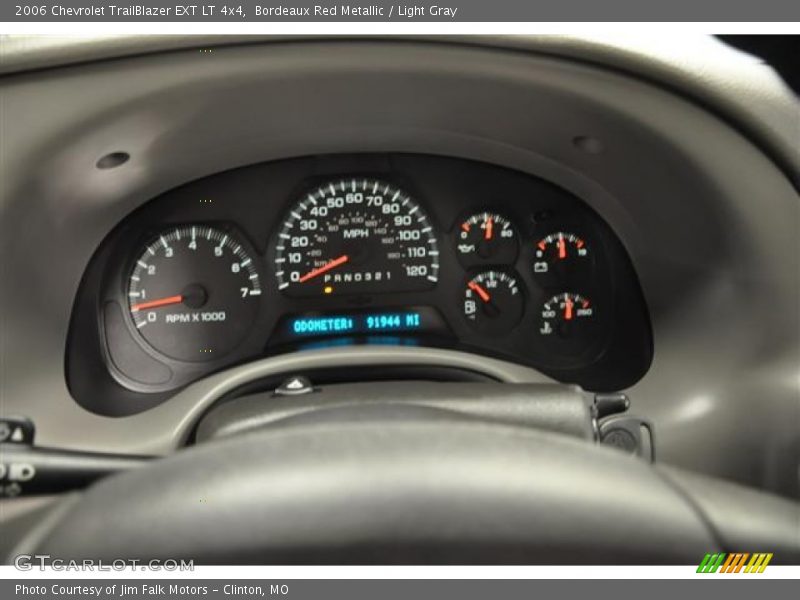 Bordeaux Red Metallic / Light Gray 2006 Chevrolet TrailBlazer EXT LT 4x4