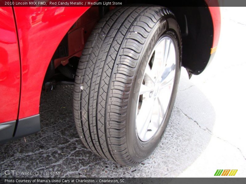 Red Candy Metallic / Medium Light Stone 2010 Lincoln MKX FWD