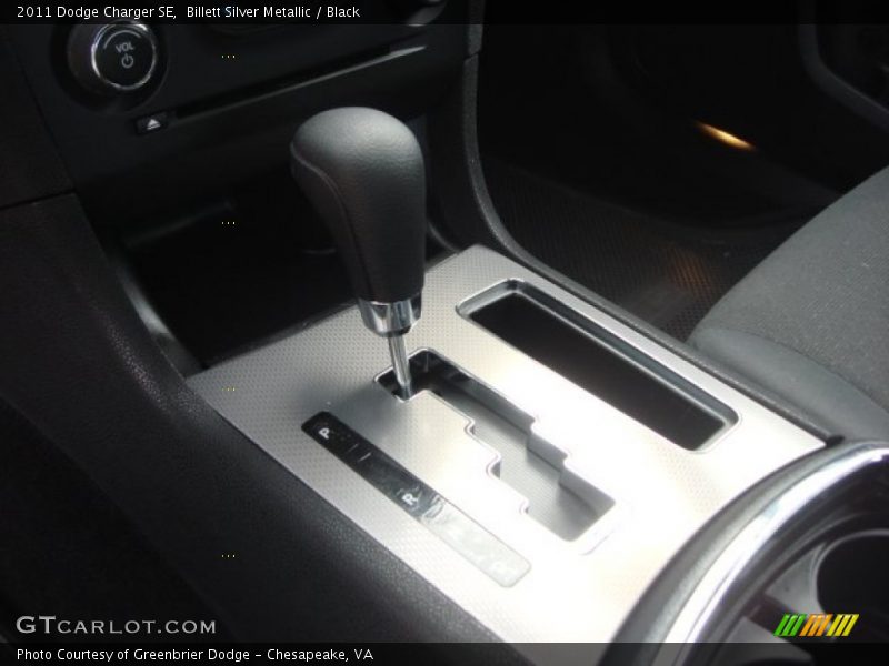 Billett Silver Metallic / Black 2011 Dodge Charger SE