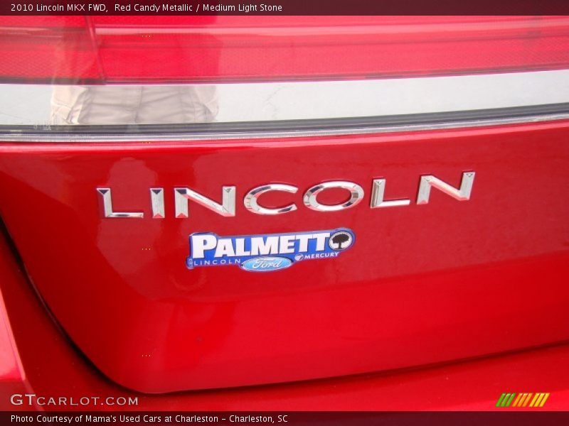 Red Candy Metallic / Medium Light Stone 2010 Lincoln MKX FWD