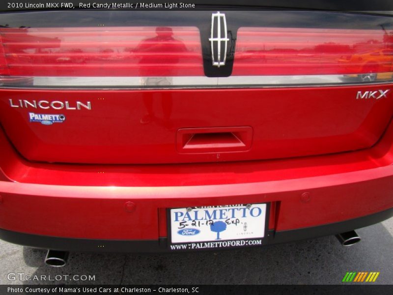 Red Candy Metallic / Medium Light Stone 2010 Lincoln MKX FWD