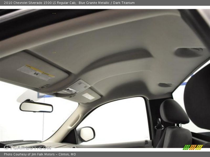 Blue Granite Metallic / Dark Titanium 2010 Chevrolet Silverado 1500 LS Regular Cab
