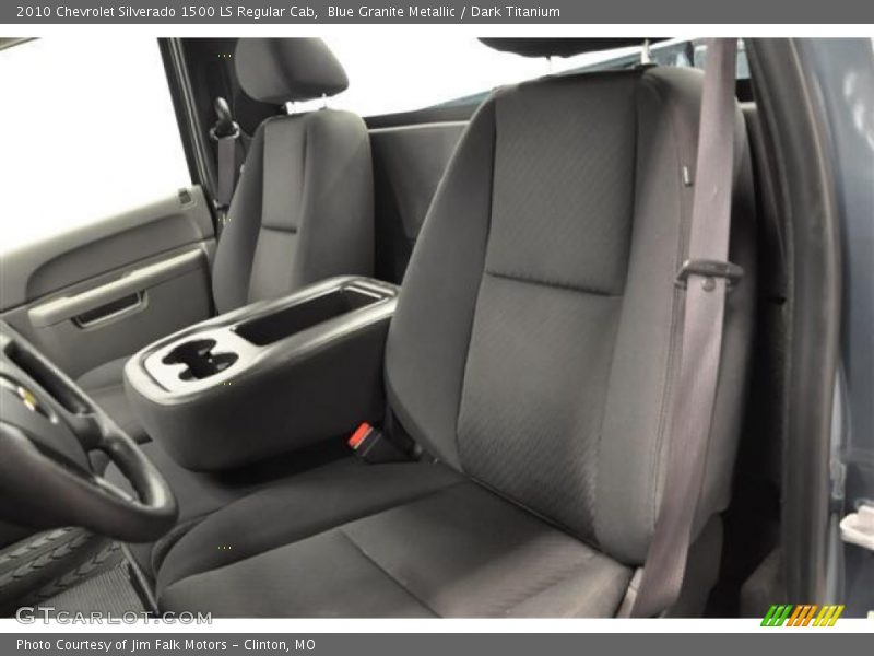 Blue Granite Metallic / Dark Titanium 2010 Chevrolet Silverado 1500 LS Regular Cab