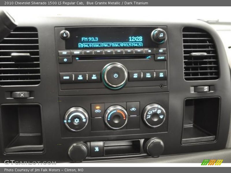 Blue Granite Metallic / Dark Titanium 2010 Chevrolet Silverado 1500 LS Regular Cab