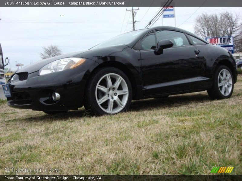 Kalapana Black / Dark Charcoal 2006 Mitsubishi Eclipse GT Coupe