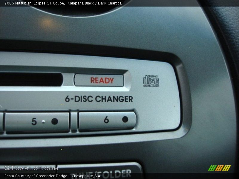 Kalapana Black / Dark Charcoal 2006 Mitsubishi Eclipse GT Coupe