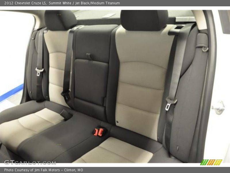 Summit White / Jet Black/Medium Titanium 2012 Chevrolet Cruze LS