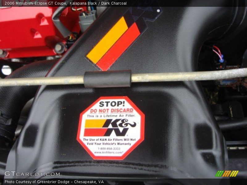 Kalapana Black / Dark Charcoal 2006 Mitsubishi Eclipse GT Coupe