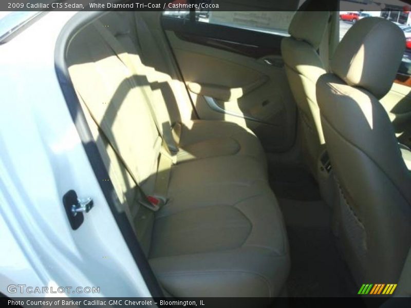 White Diamond Tri-Coat / Cashmere/Cocoa 2009 Cadillac CTS Sedan