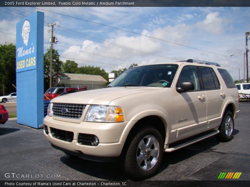 Pueblo Gold Metallic / Medium Parchment 2005 Ford Explorer Limited