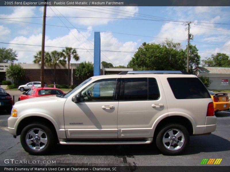 Pueblo Gold Metallic / Medium Parchment 2005 Ford Explorer Limited