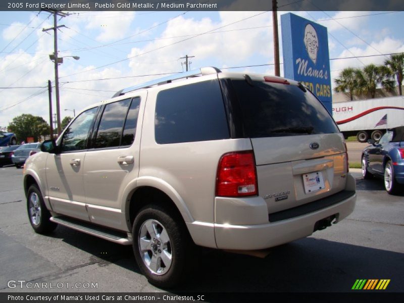 Pueblo Gold Metallic / Medium Parchment 2005 Ford Explorer Limited