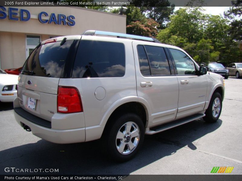 Pueblo Gold Metallic / Medium Parchment 2005 Ford Explorer Limited
