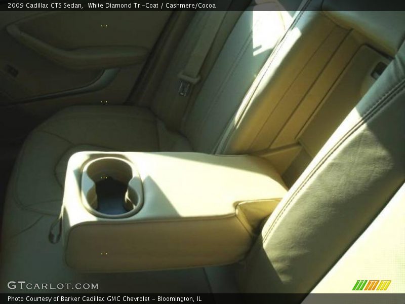 White Diamond Tri-Coat / Cashmere/Cocoa 2009 Cadillac CTS Sedan