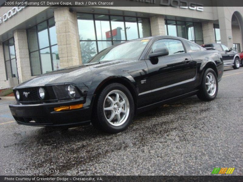 Black / Dark Charcoal 2006 Ford Mustang GT Deluxe Coupe